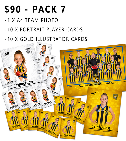 East Sandringham Zebbies Photo Packs 2026