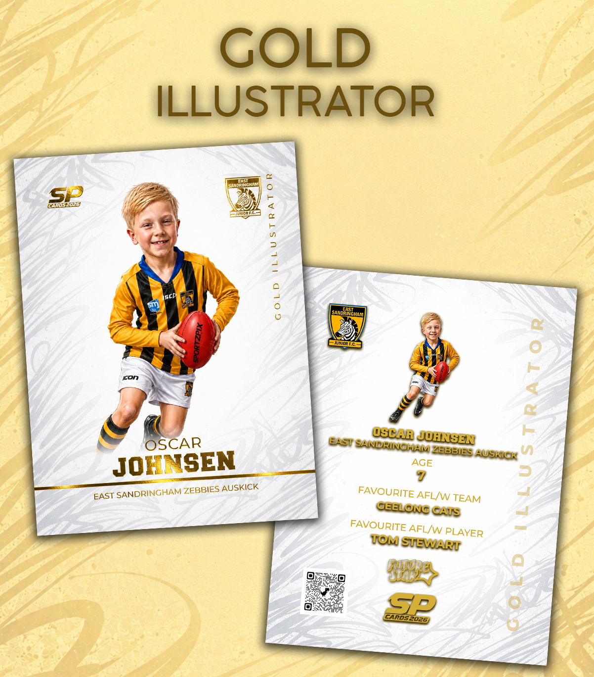 East Sandringham Zebbies Card Packs 2026