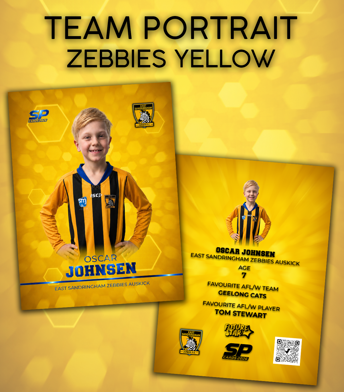 East Sandringham Zebbies Card Packs 2026