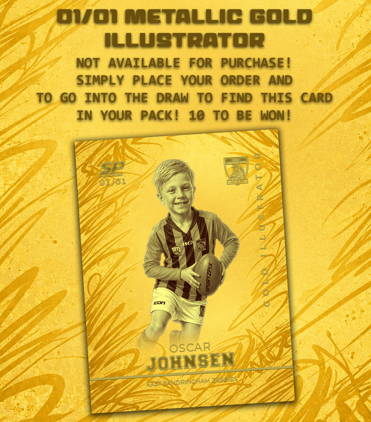 East Sandringham Zebbies Card Packs 2026