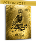 METALLIC GOLD REDEMPTION CARD